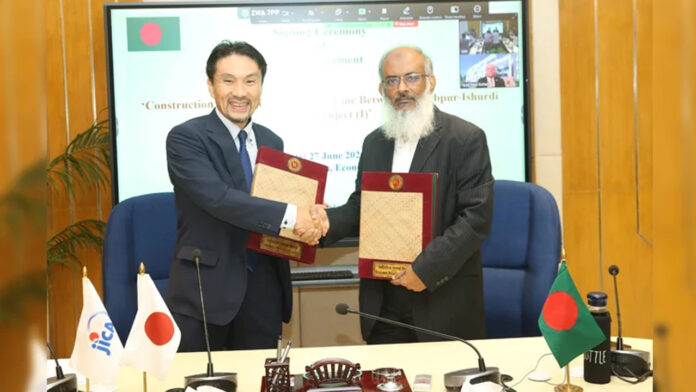 বাংলাদেশ ও জাপানের মধ্যে ৬৩০ মিলিয়ন ডলারের ঋণচুক্তি সই