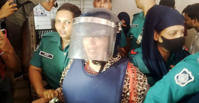 সাবেক এমপি সাবিনা আক্তার তুহিন রিমান্ডে