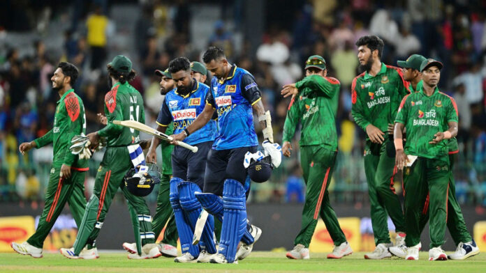 বাংলাদেশ-শ্রীলঙ্কা প্রথম টি-টোয়েন্টি সন্ধ্যায়